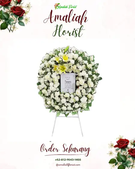 Krans Bunga Duka Mukti Karya